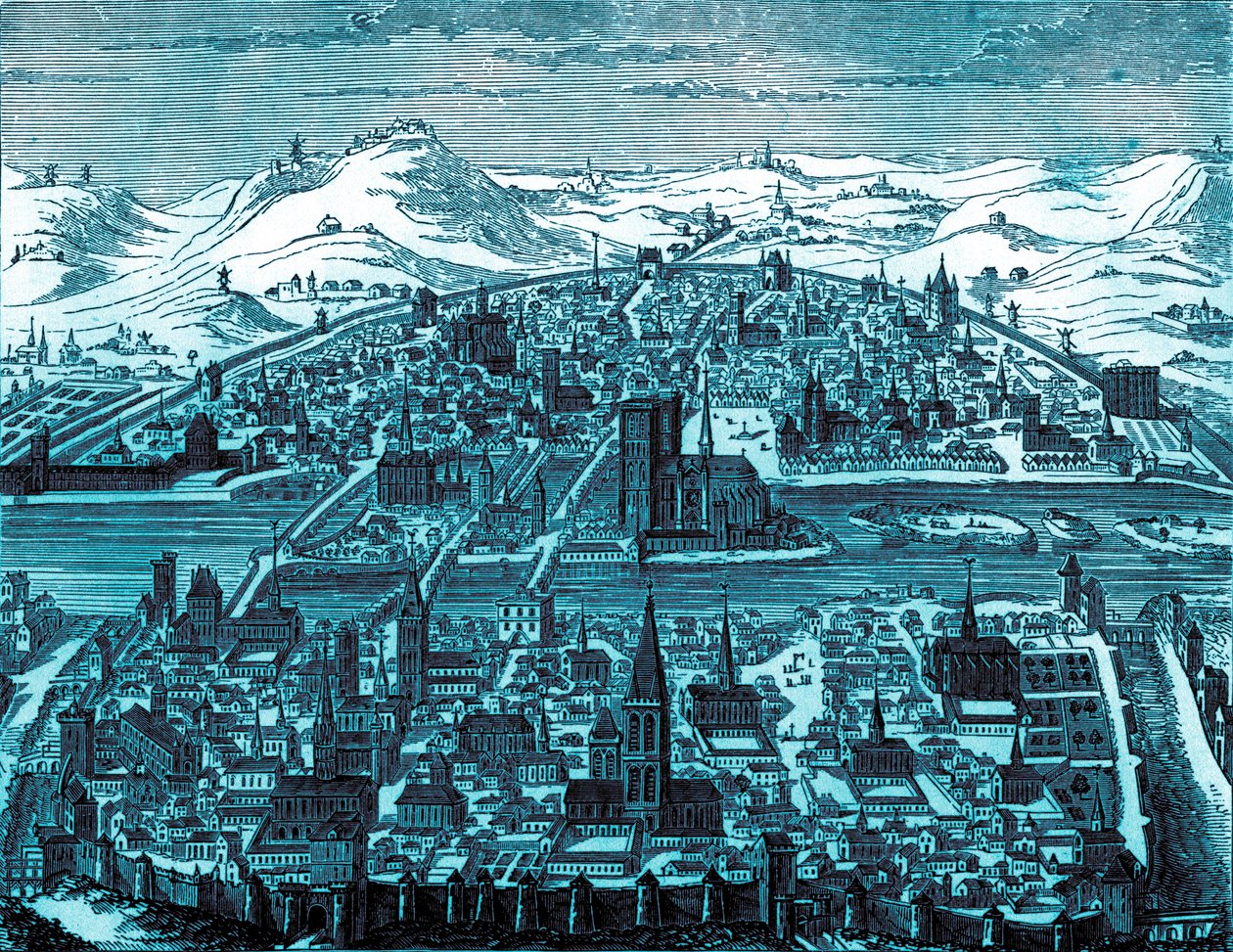 Paris in 1607 by Unknown