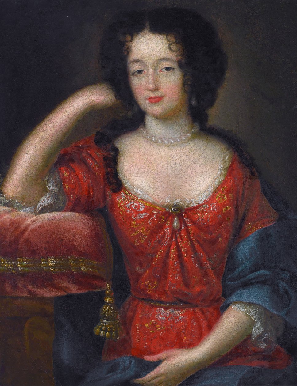 Portrait of Marie Casimire Zamoyska (Marysieńka) by Anonymous