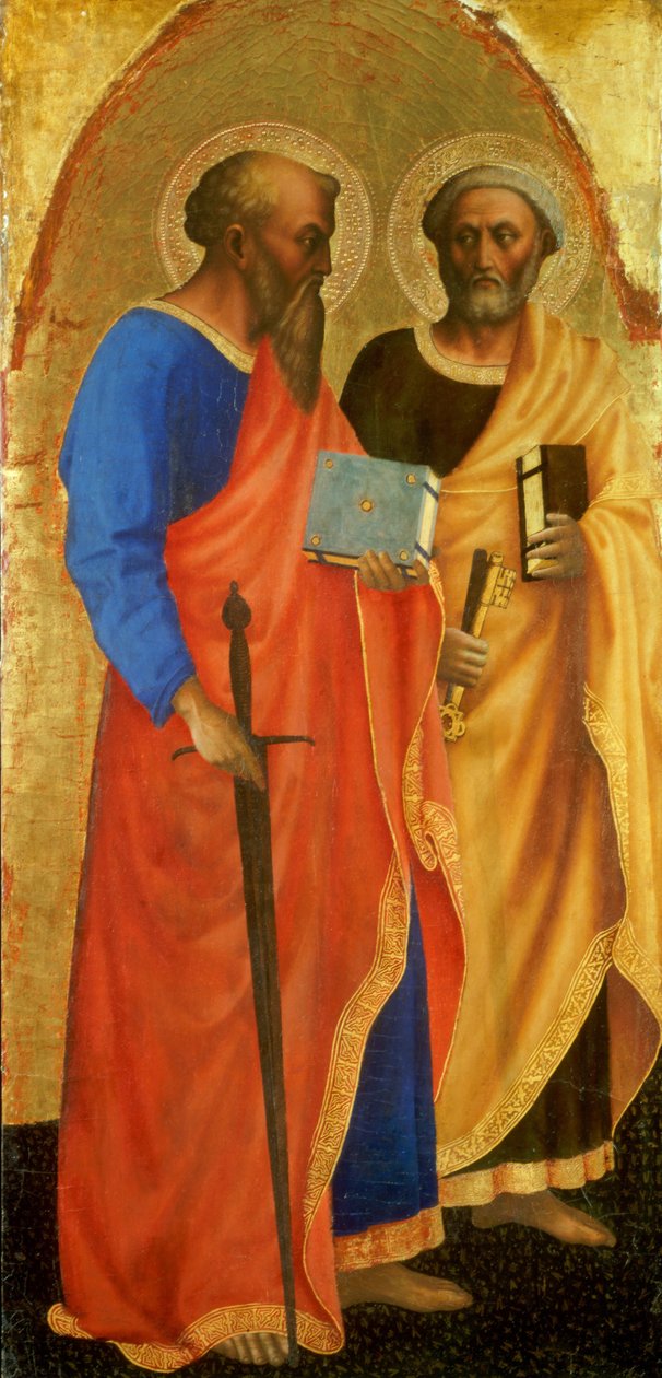 Saints Paul and Peter by Masolino