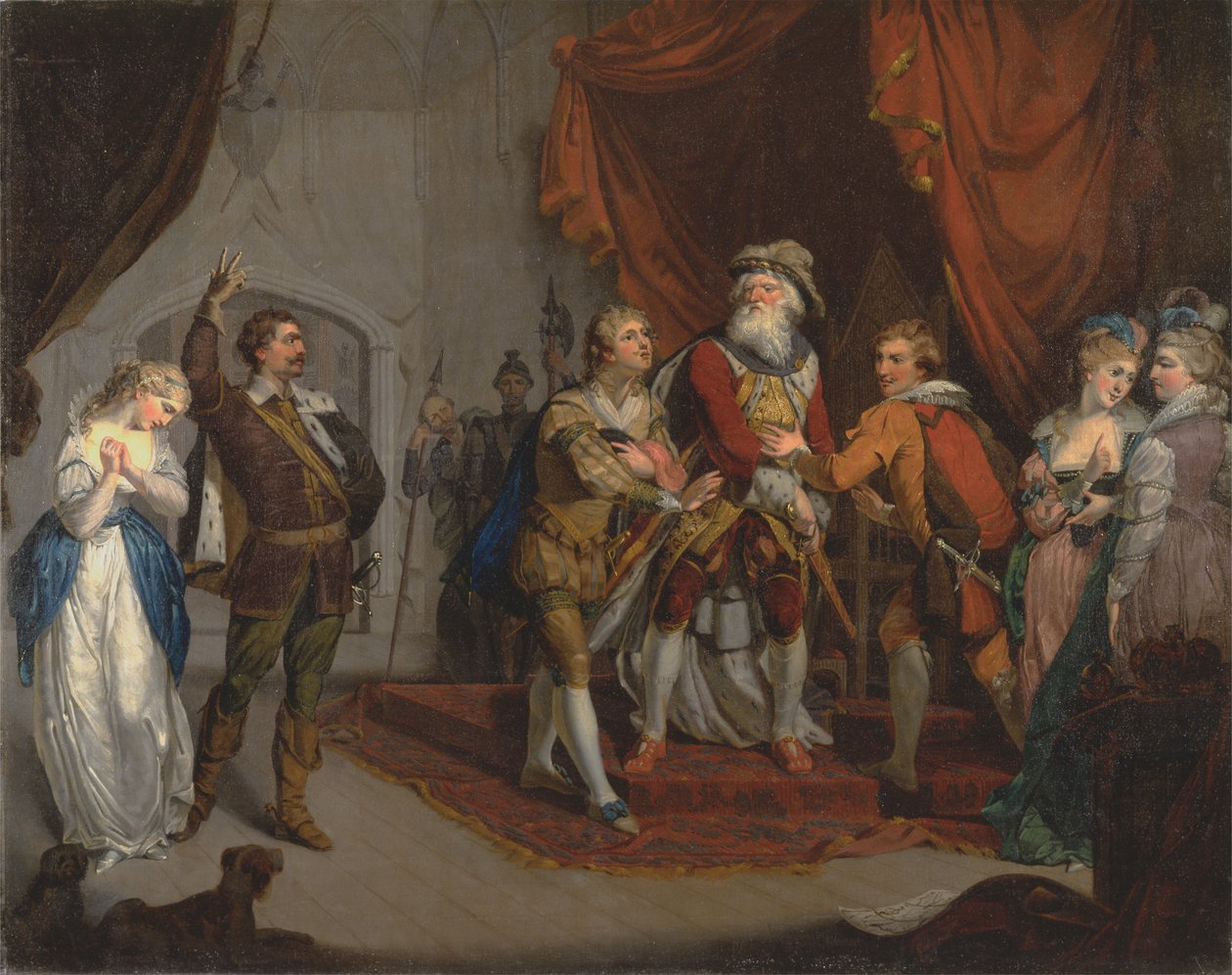 Cordelia Championed by the Earl of Kent by Unknown