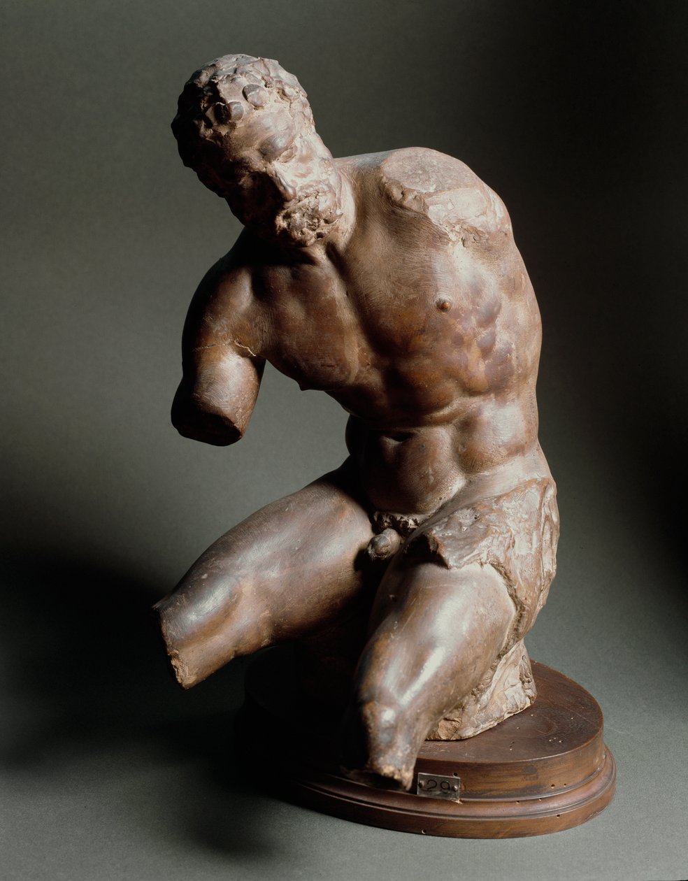 Male Torso. Sculpture by Giambologna