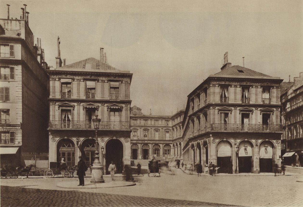 The old Gare Saint-Lazare by (after) French Photographer