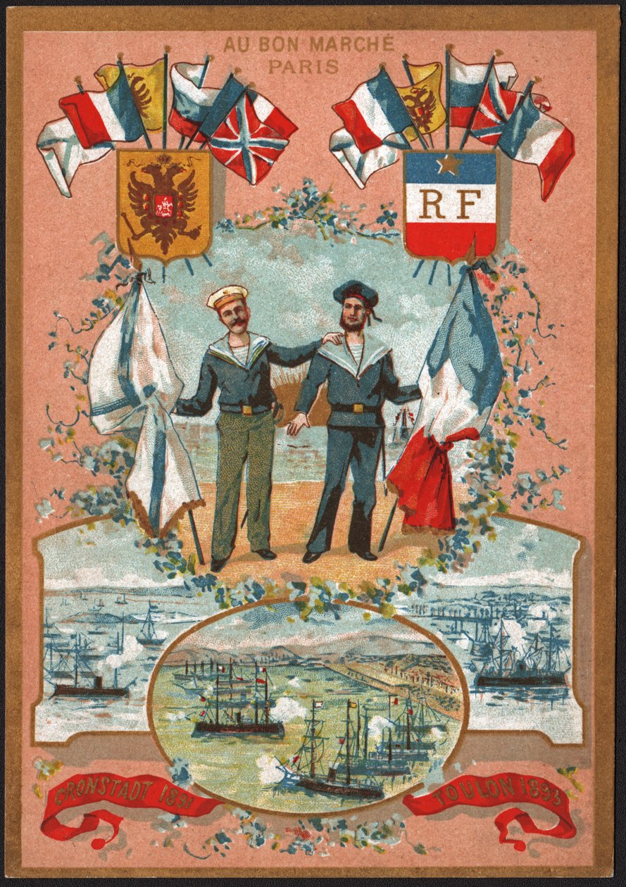 Franco Russian alliance by Unknown