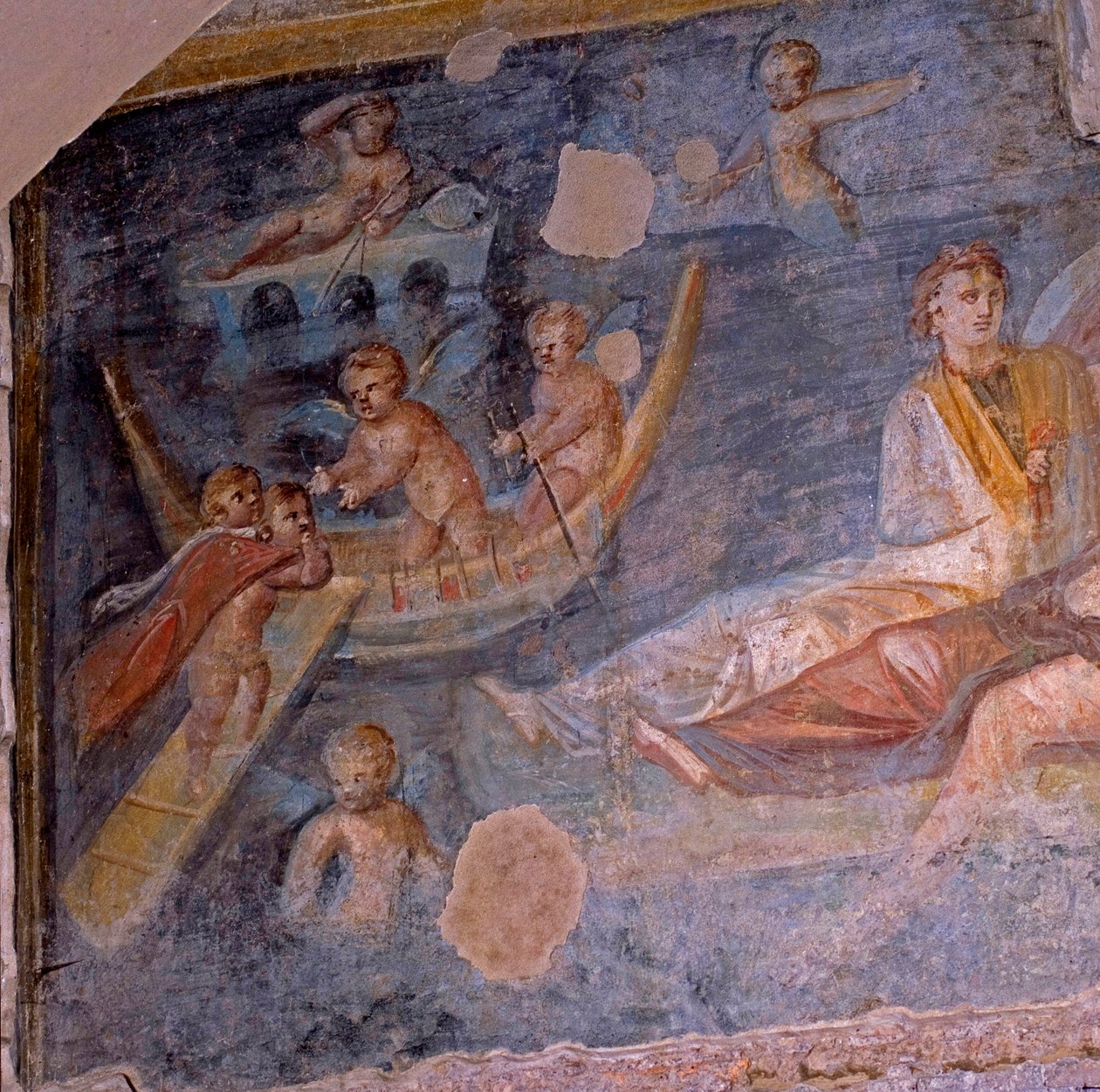 Detail of a Fresco by Unknown