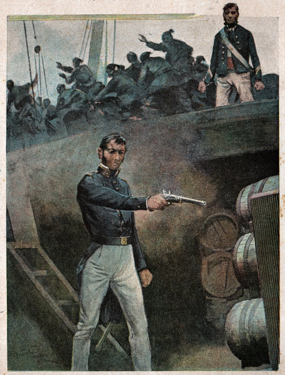 Explosion of the Panayoti by Unknown