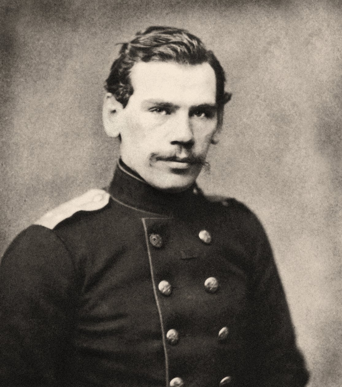 Portrait of Leo Tolstoy, 1855 by Unknown