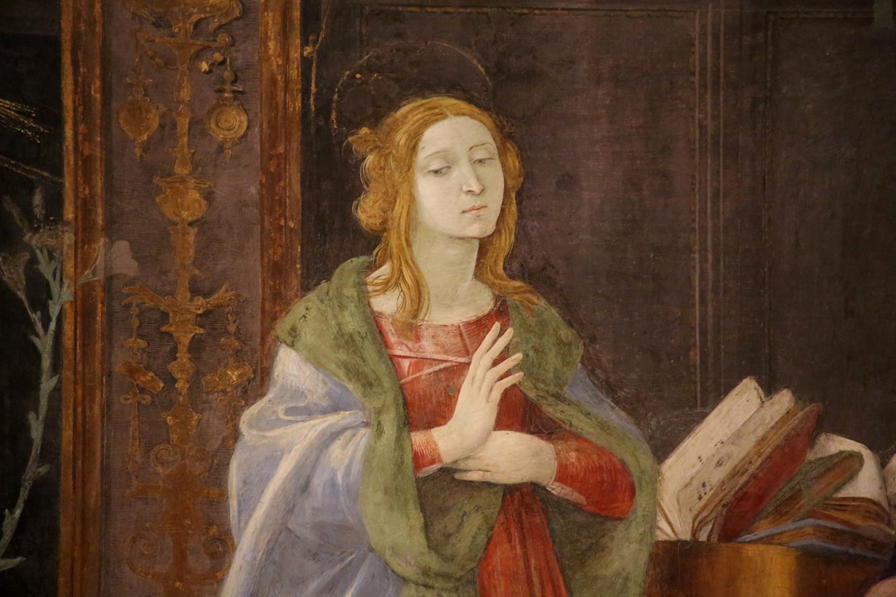 The Virgin Mary at the Annunciation by Unknown