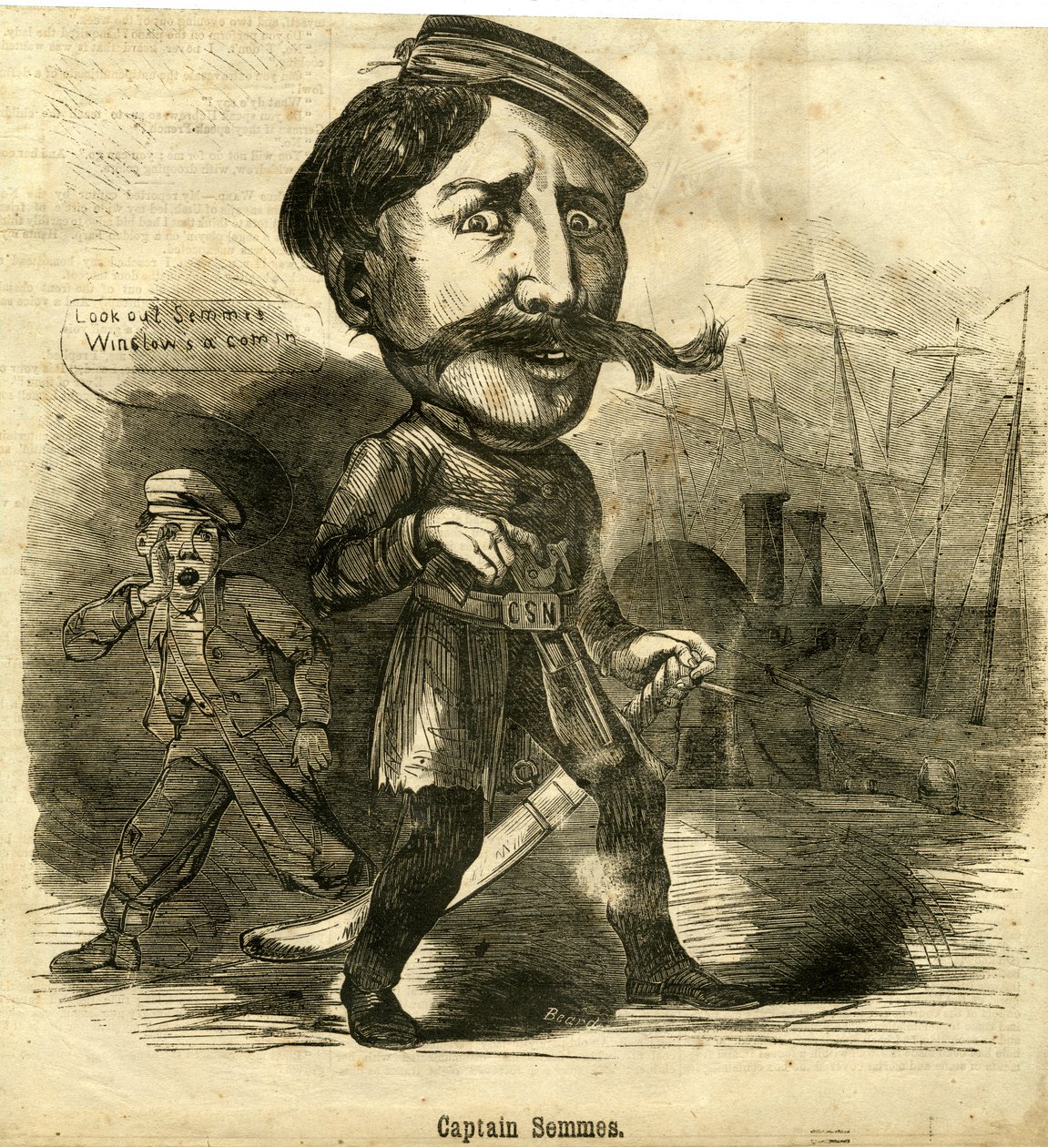 Captain Semmes by American School