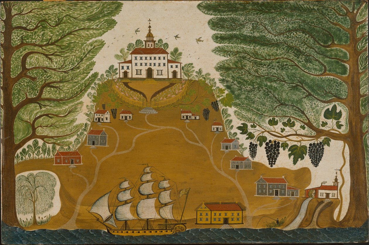 The Plantation by American School