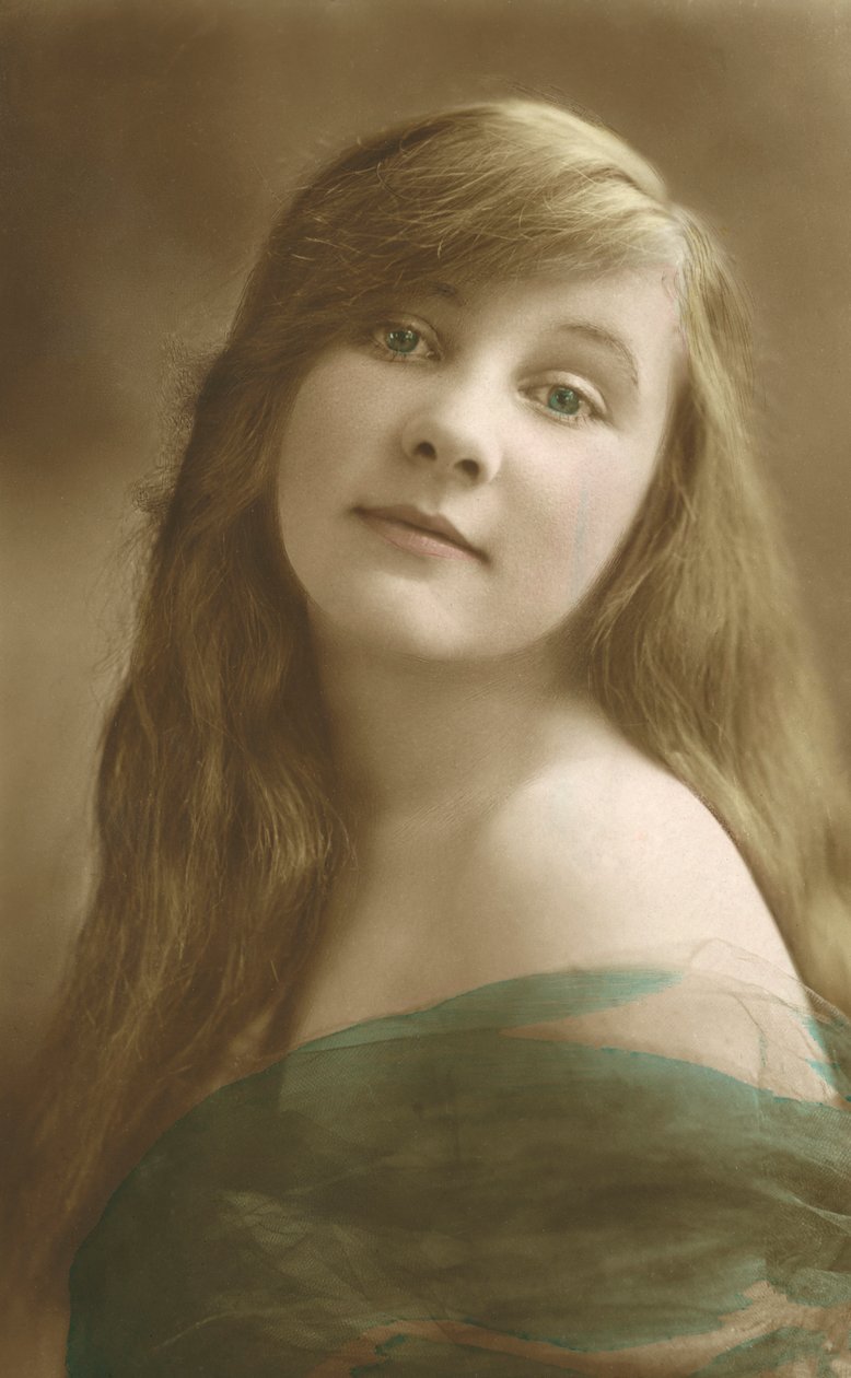 Young Woman Posing by English Photographer