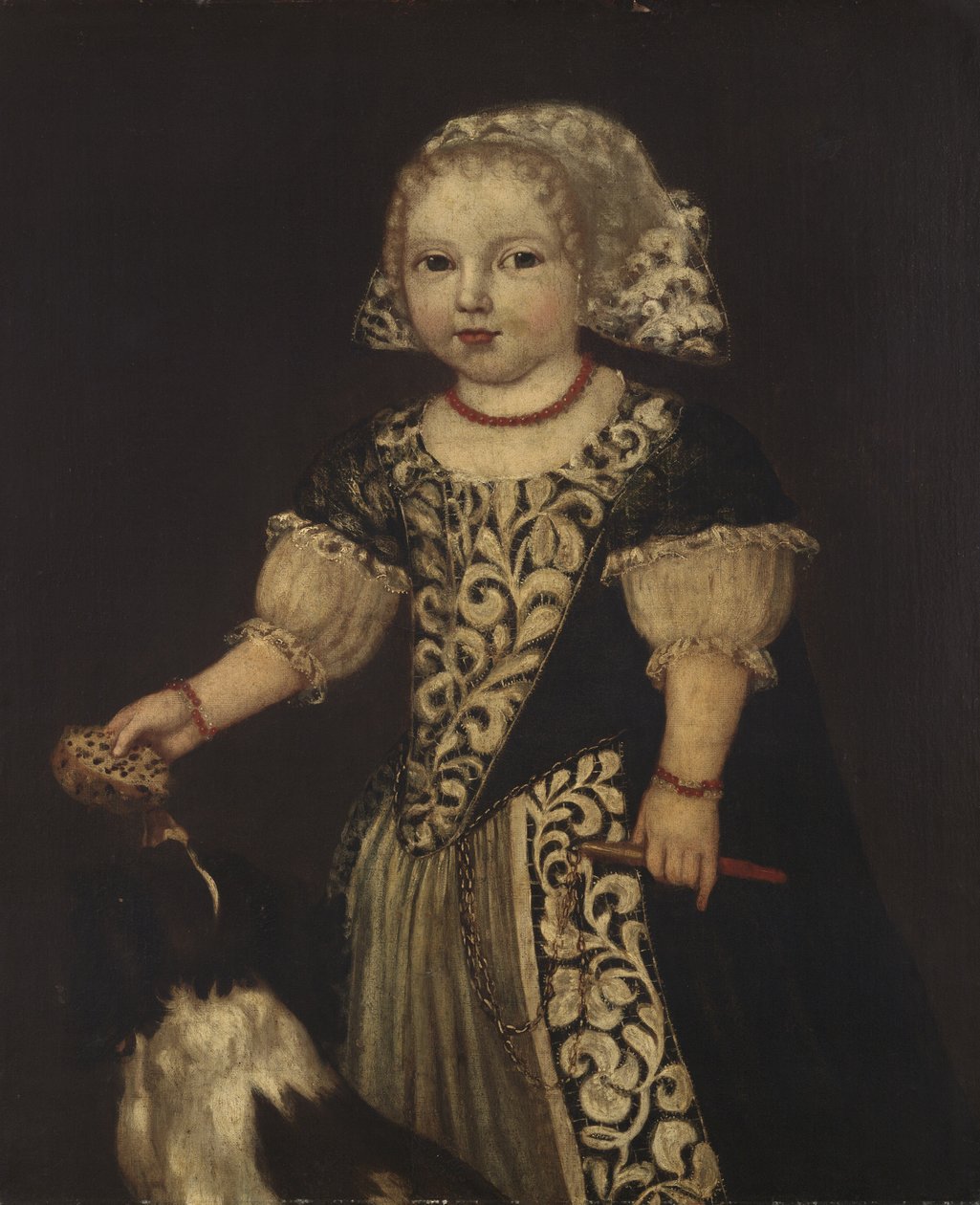 A Young Girl by English School