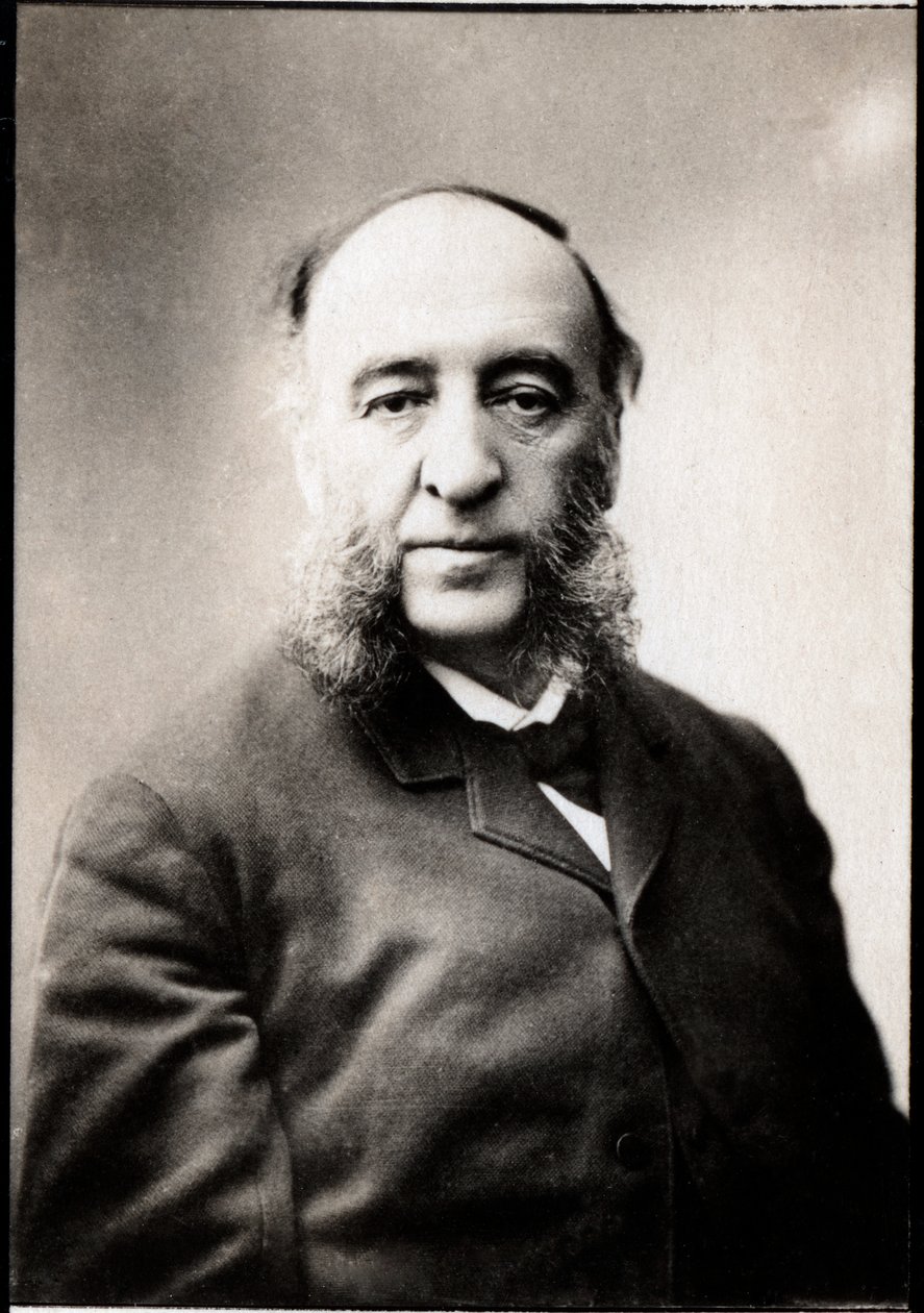 Portrait of Jules Ferry (1832-1893), French statesman by French Photographer