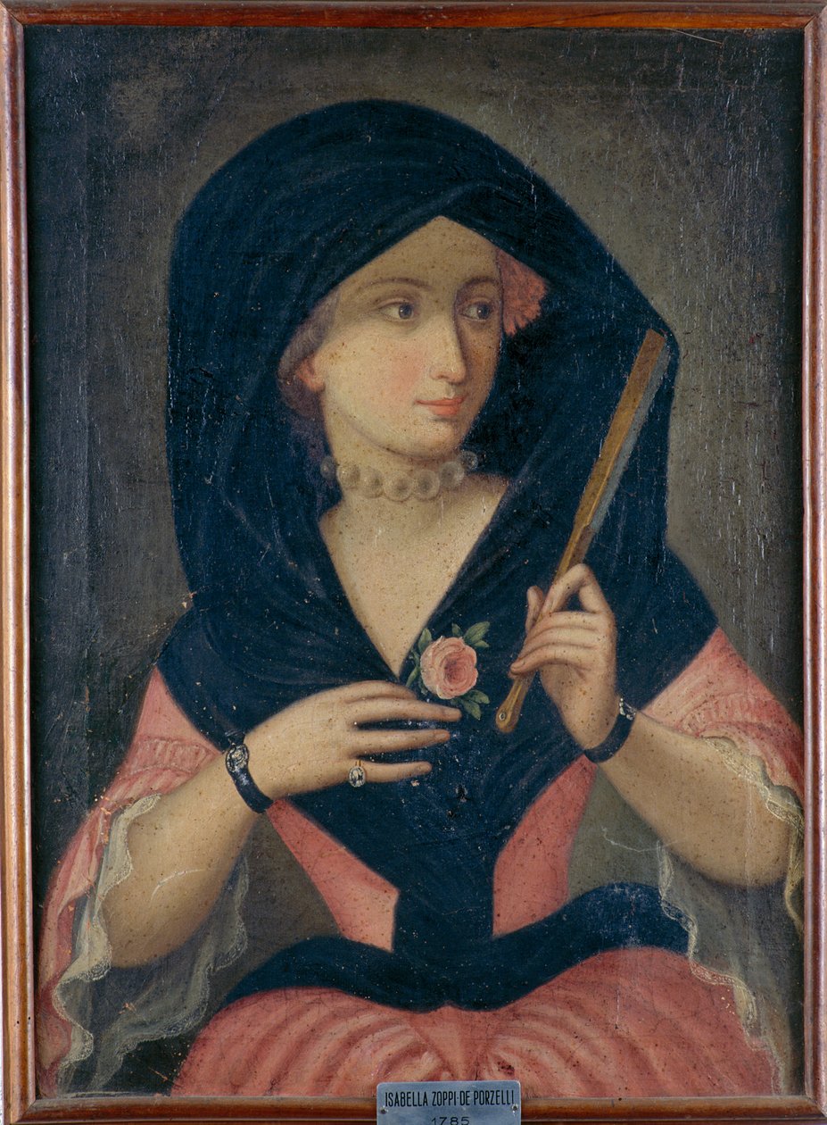 Portrait of Isabella Zoppi de Porzelli, 1785 by Unknown