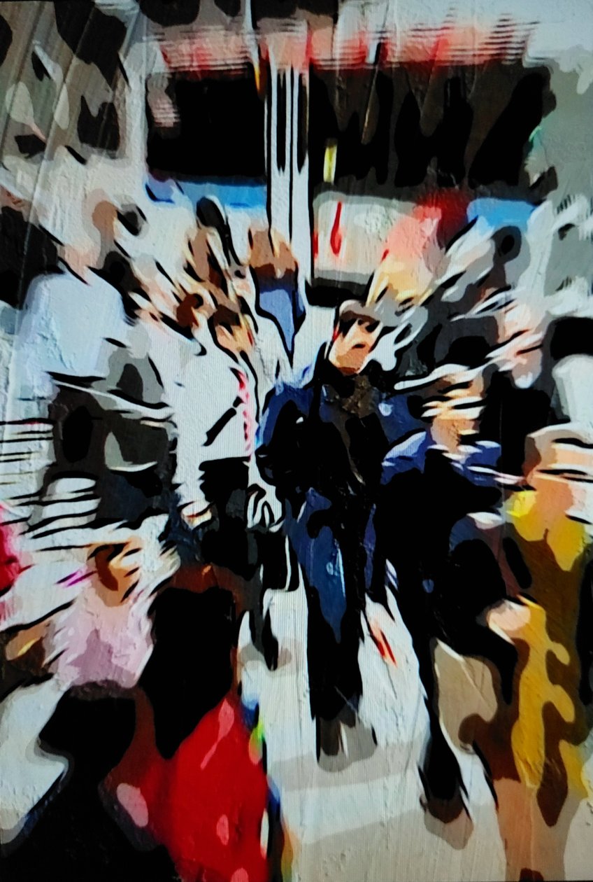 Man in the Crowd by Mavet