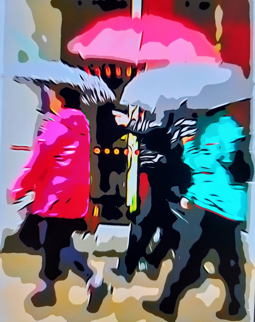 Colorful Rain by Mavet
