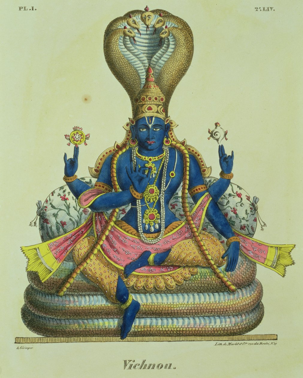 Vishnu by A. Geringer