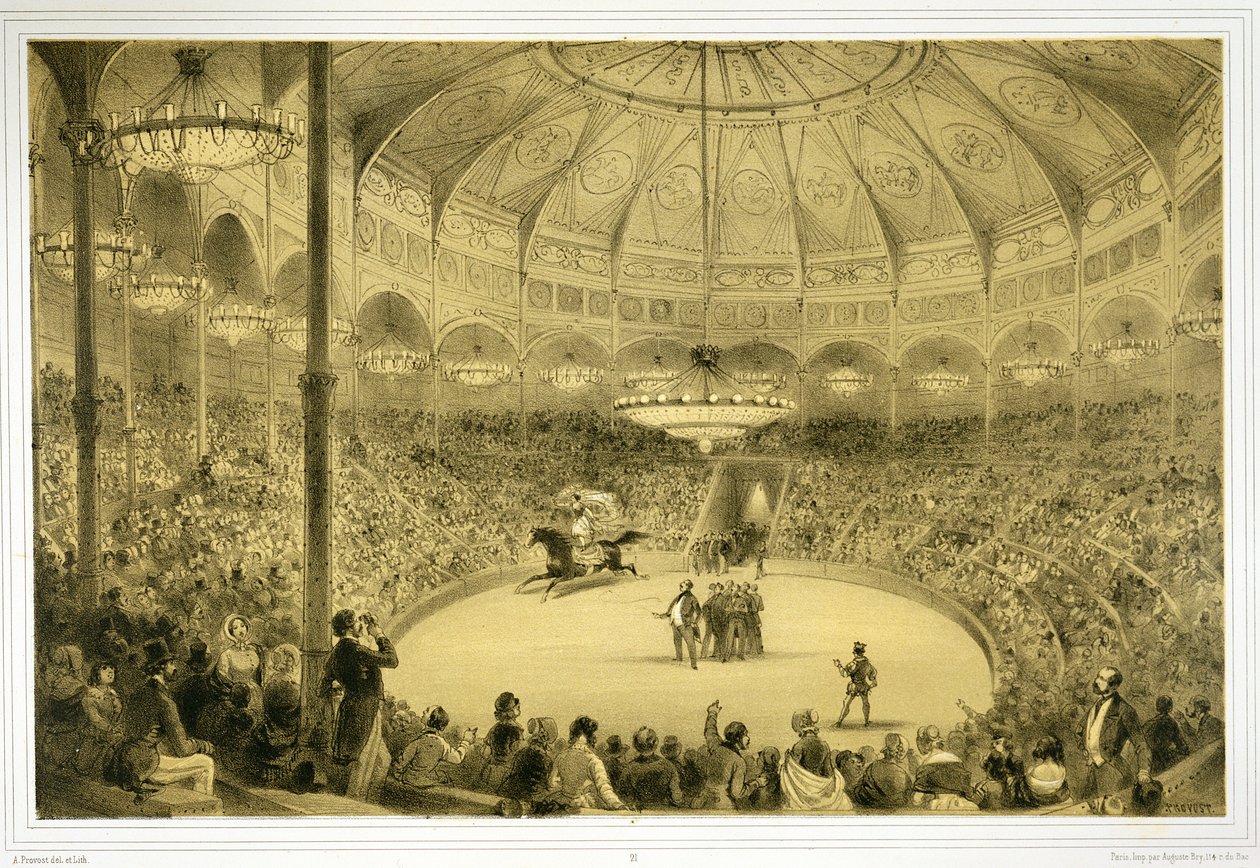 The National Circus, published by Auguste Bry by A Provost