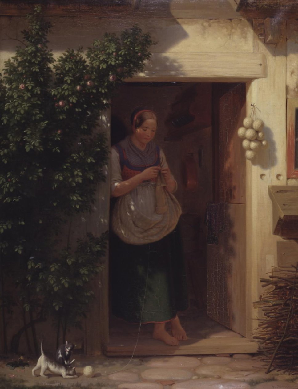 A Peasant Girl by A. Dorph