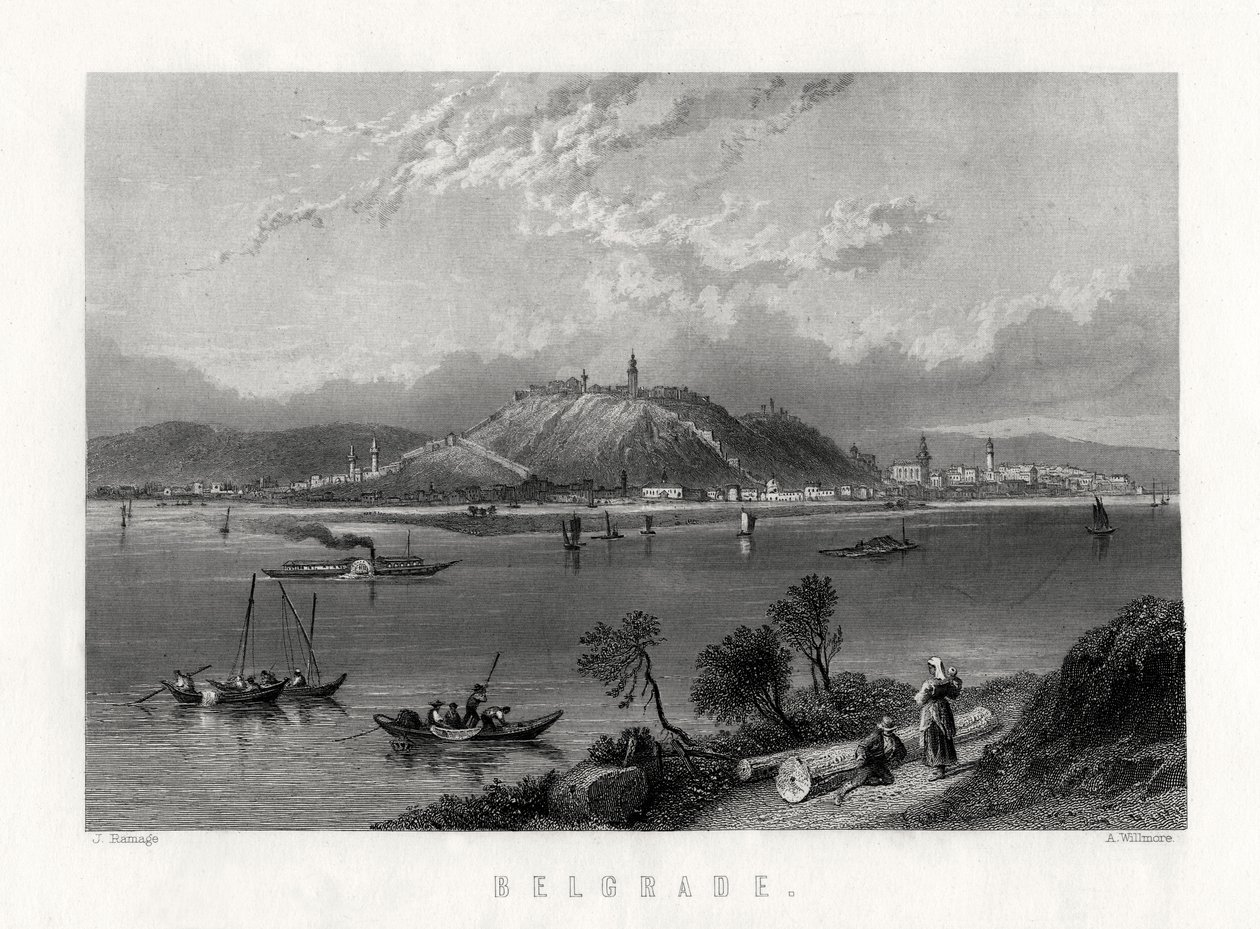 Belgrade, 1883 by A. Willmore