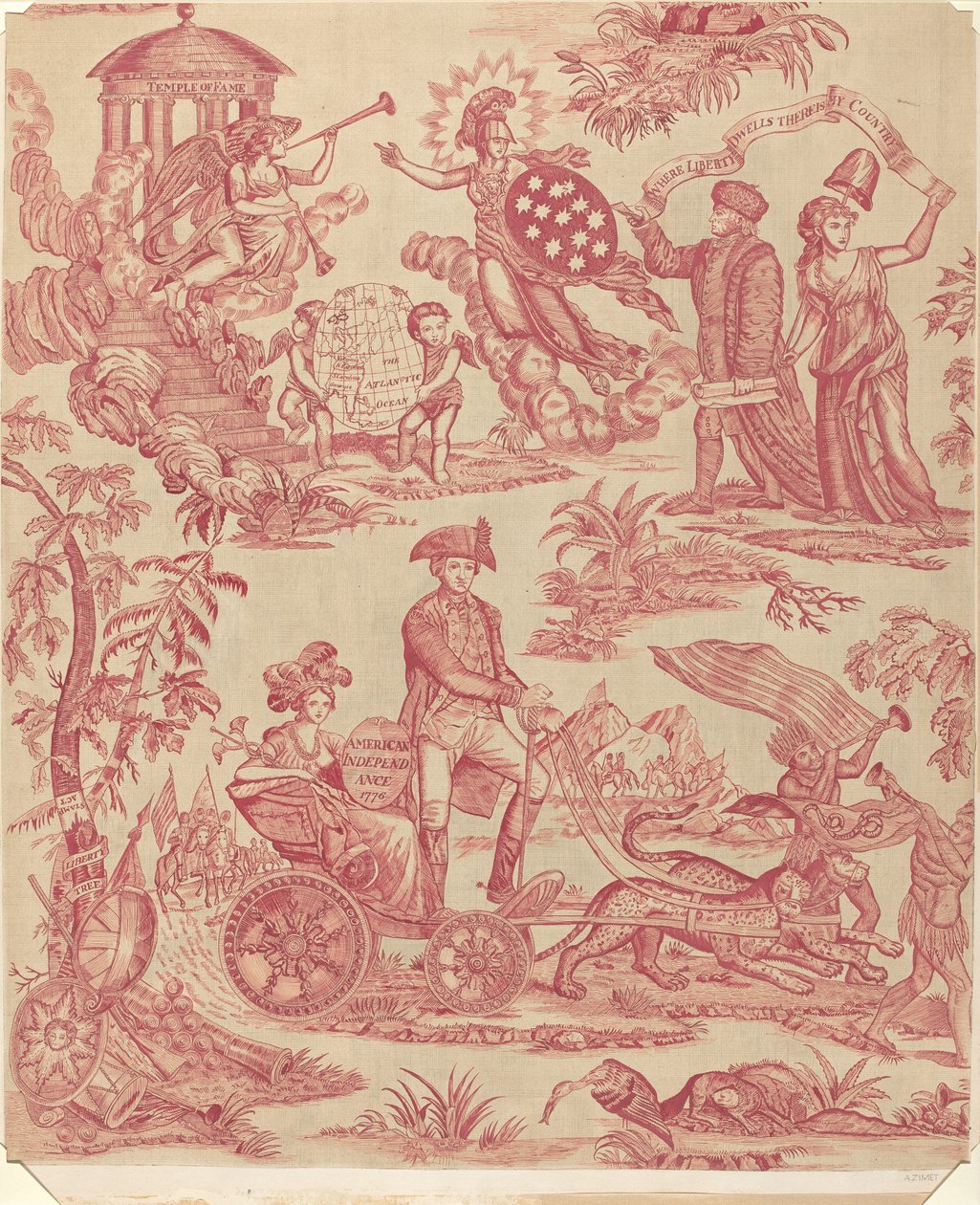 Apotheosis of Franklin by A. Zimet