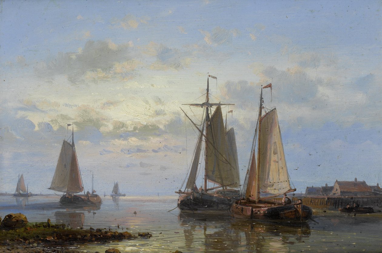Evening on the Estuary by Abraham Hulk