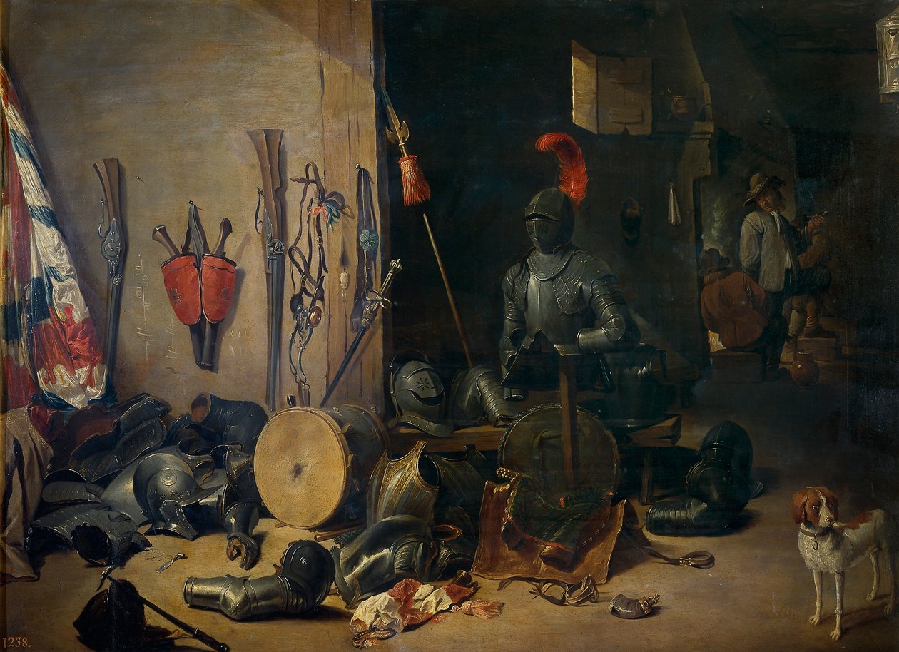 A Guardroom by Abraham Teniers