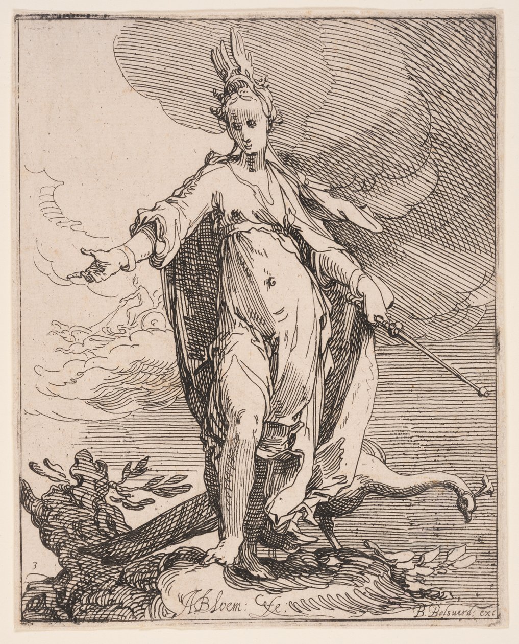 Juno by Abraham Bloemaert
