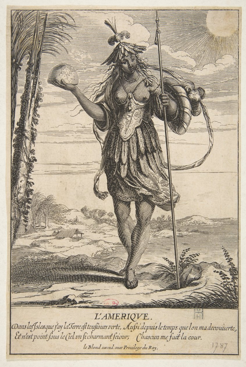 America by Abraham Bosse