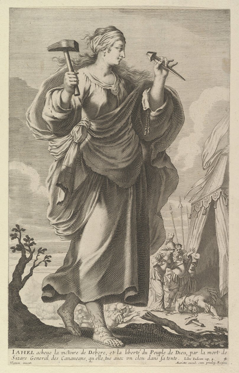 Jahel by Abraham Bosse