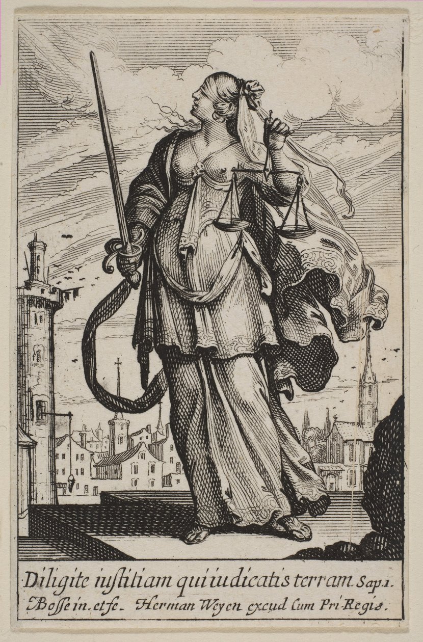 Justice by Abraham Bosse