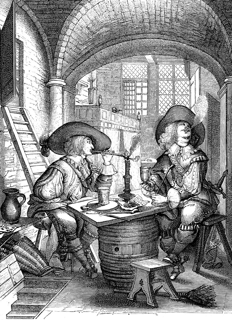 The Tobacco by Abraham Bosse