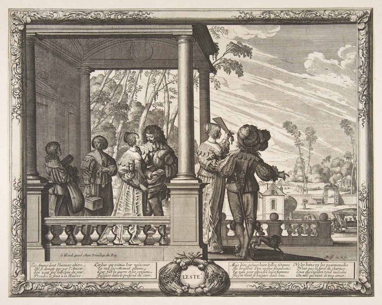 Summer, ca. 1637 by Abraham Bosse
