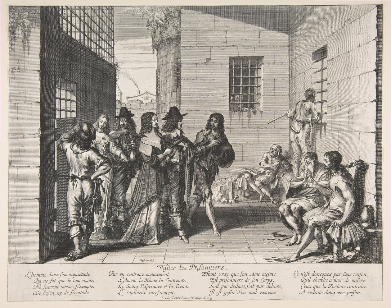 Visiting Prisoners by Abraham Bosse