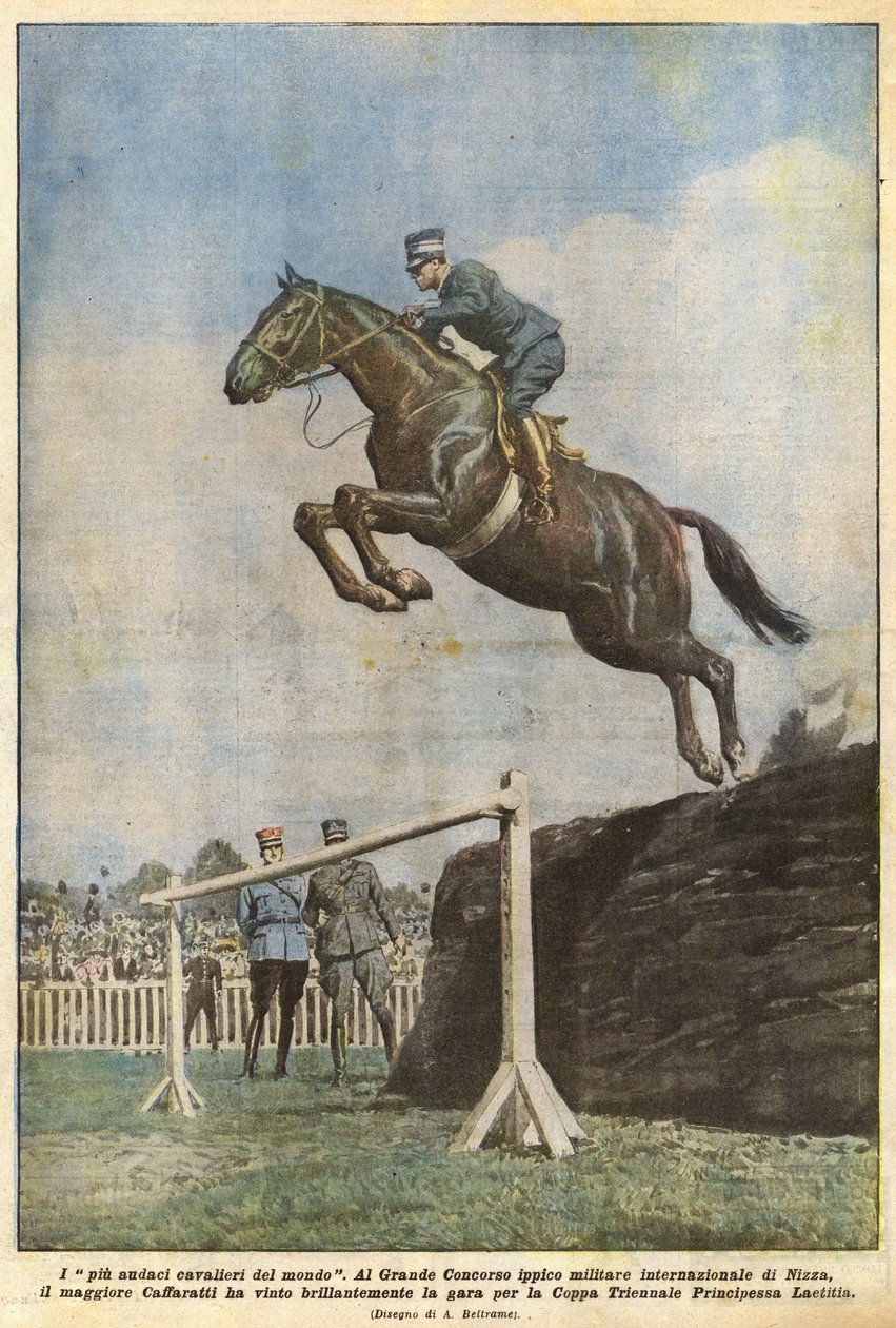 The Most Daring Riders in the World by Achille Beltrame