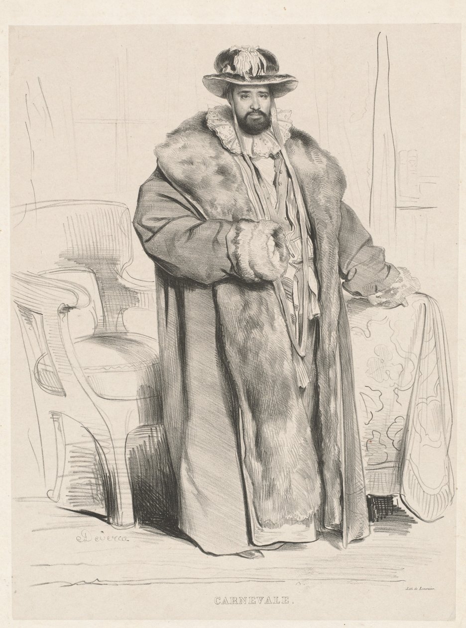Carnival by Achille Devéria