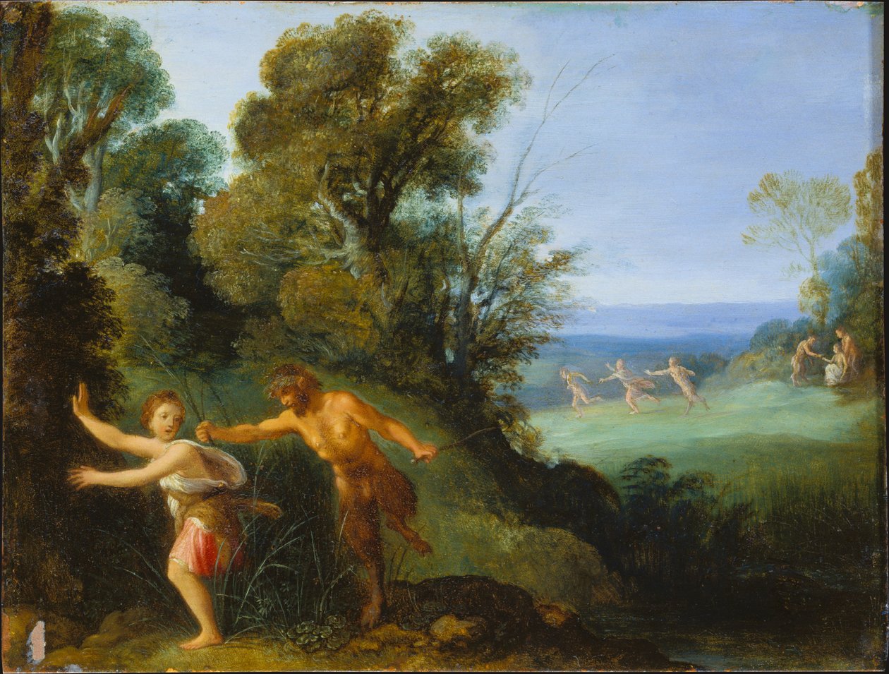 Pan and Syrinx by Adam Elsheimer