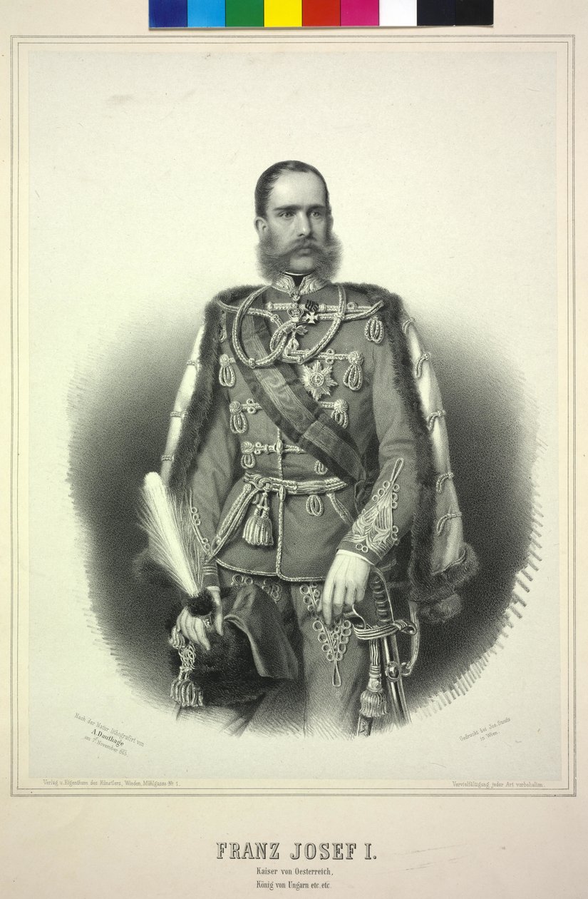 Emperor Franz Joseph I of Austria by Adolf Dauthage