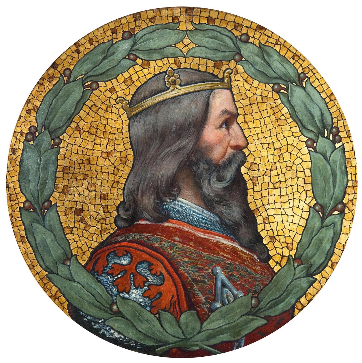 John of Bohemia, 1900 by Adolf Liebscher