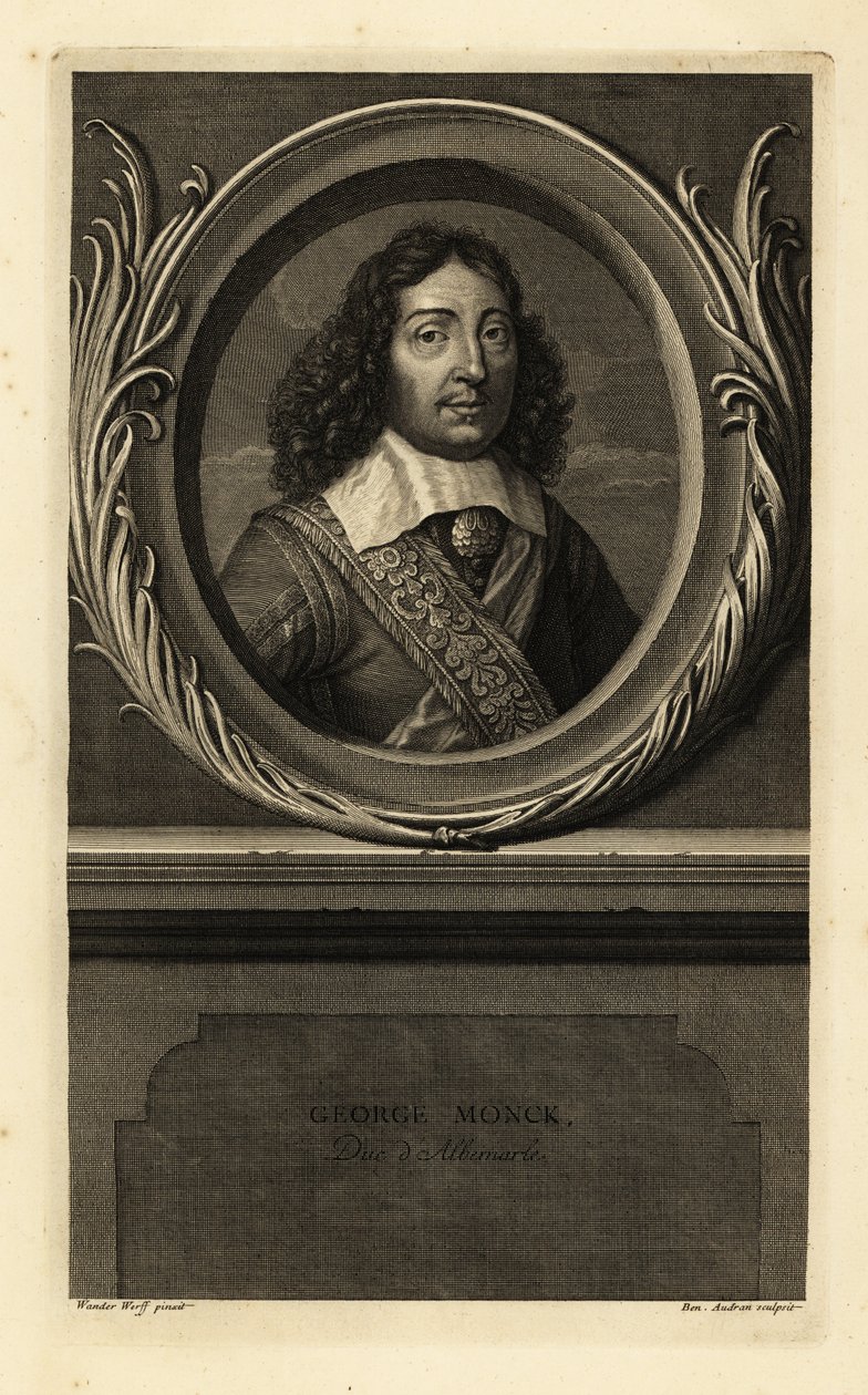 George Monck by Adriaan van der (after) Werff