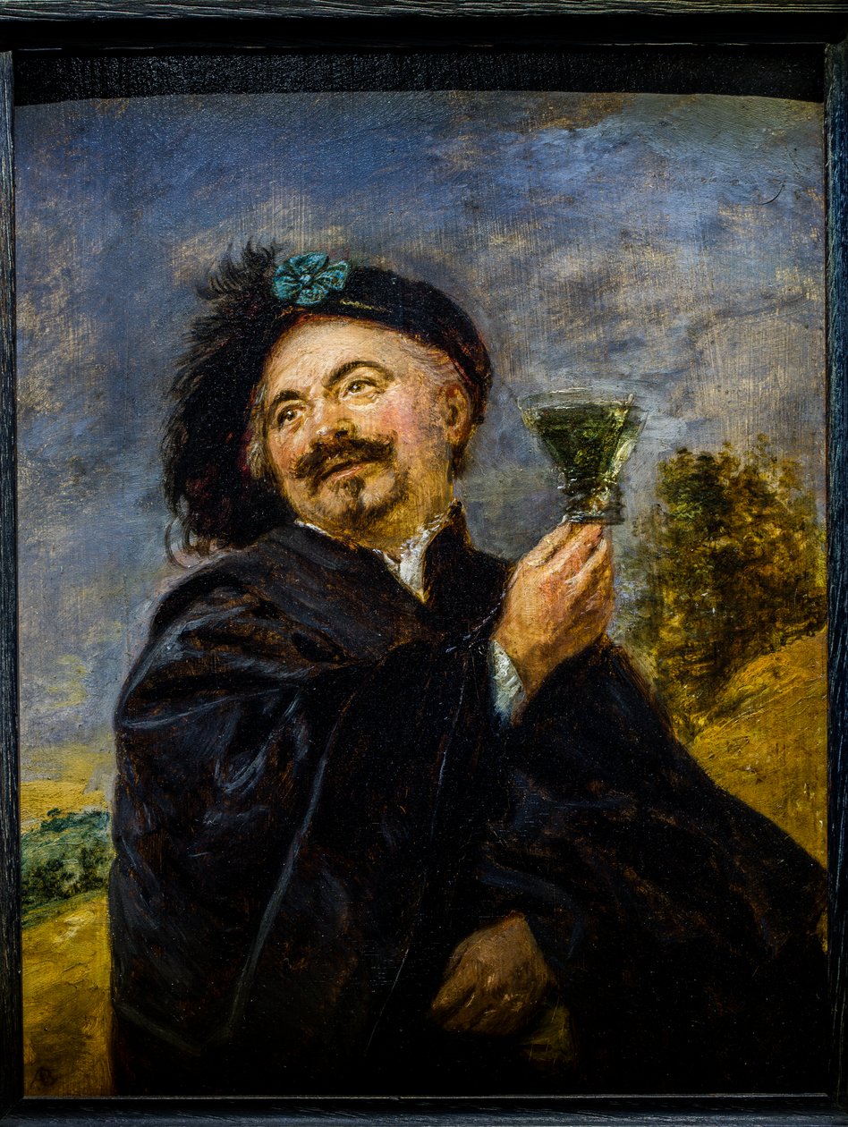 A Merry Drinker by Adriaen Brouwer