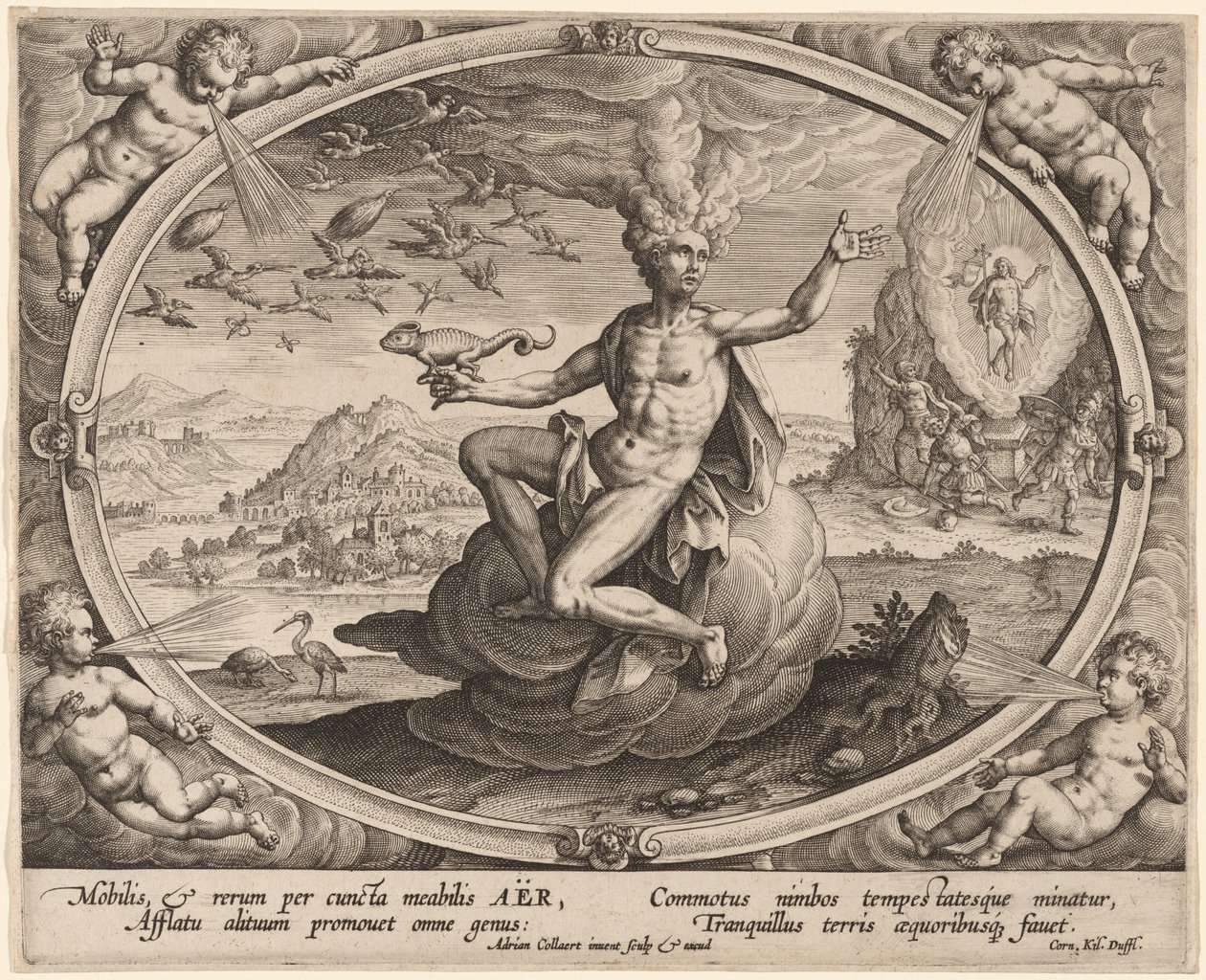 Air by Adriaen Collaert