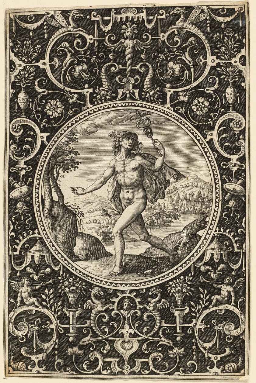 Mercury by Adriaen Collaert