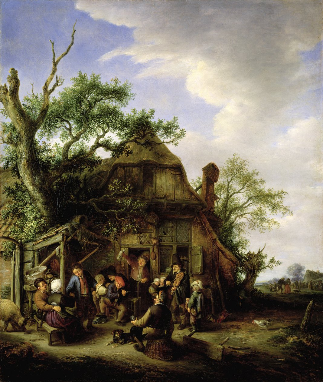 Happy Peasants by Adriaen Jansz. van Ostade