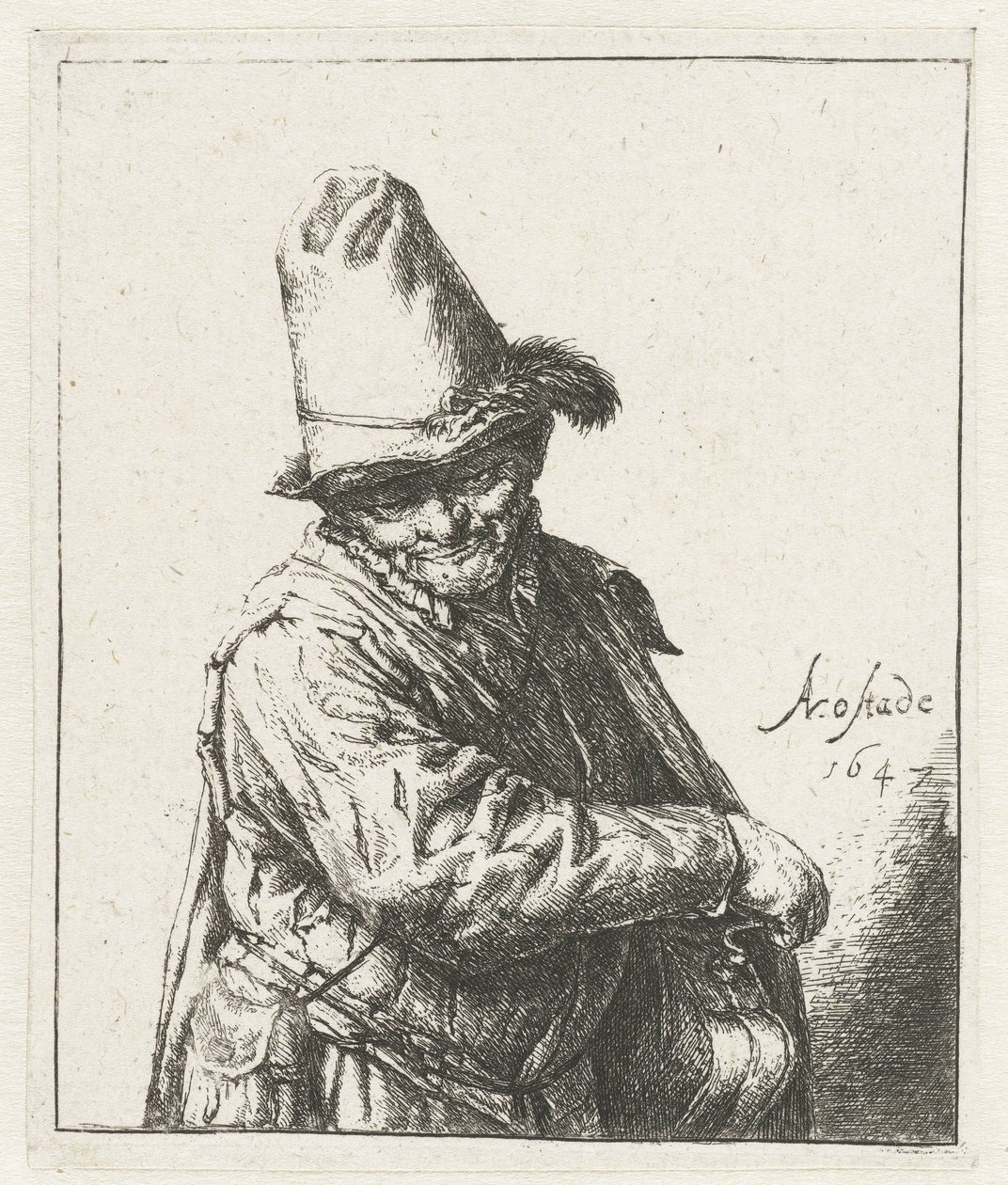 Organ Grinder by Adriaen van Ostade