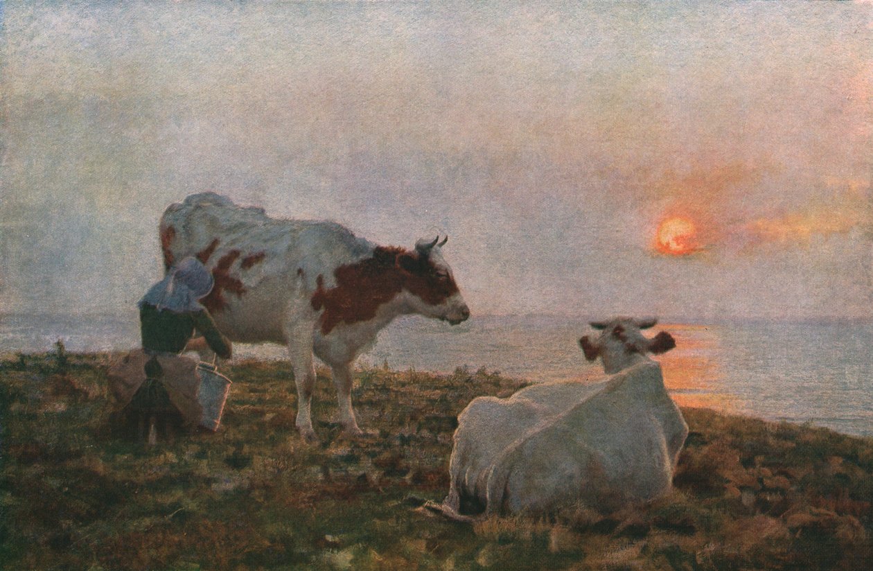The Setting Sun by Adrian Stokes
