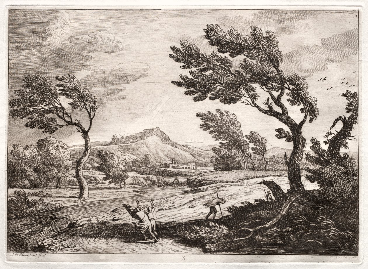 Landscape by Adrien Manglard