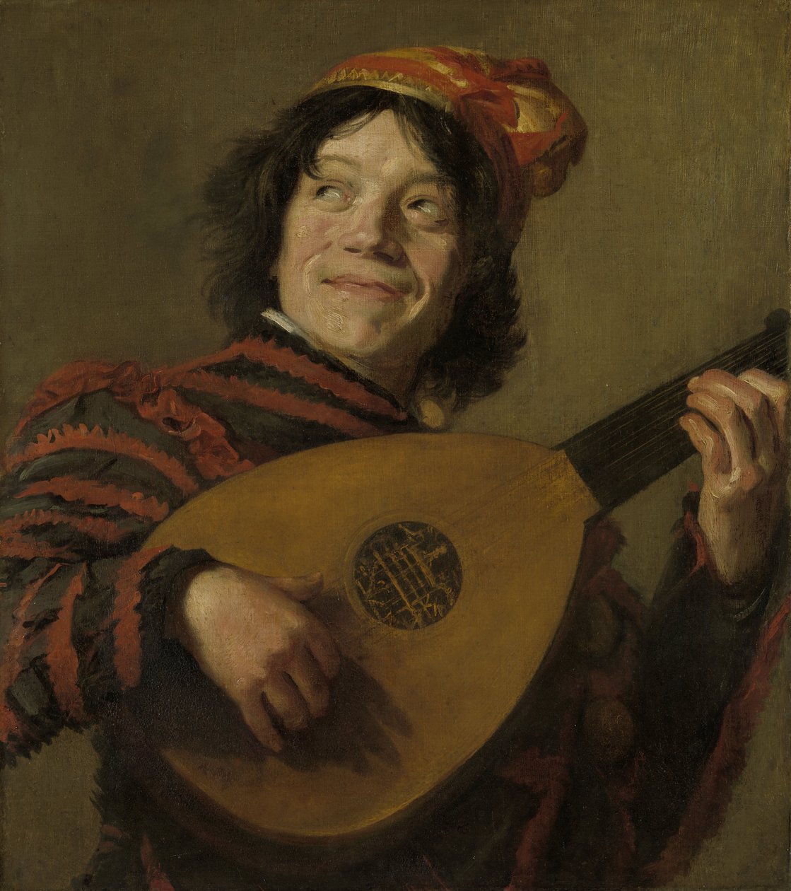 The Lute Player by After Frans Hals