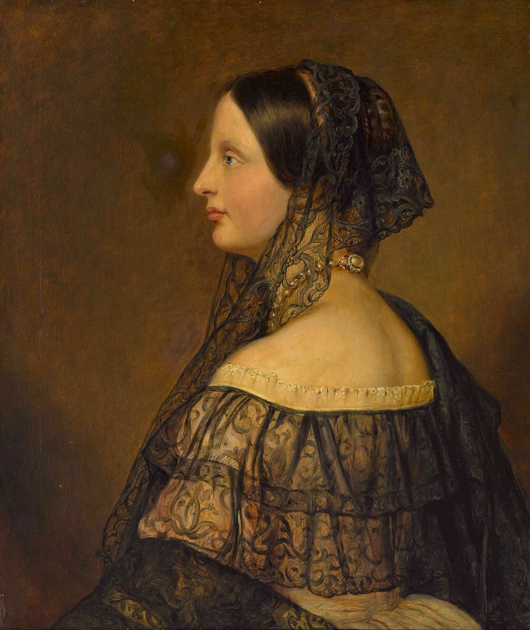 Princess Auguste Ferdinande of Bavaria, Archduchess of Austria-Tuscany by Joseph Carl Stieler