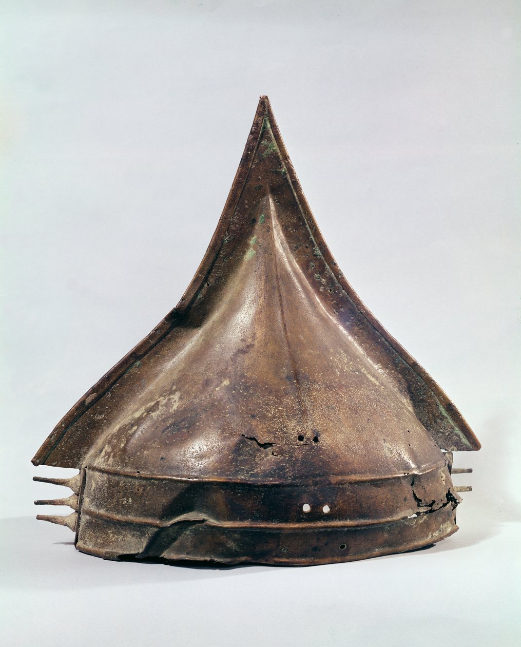 Helmet, from Armancourt by Age Bronze