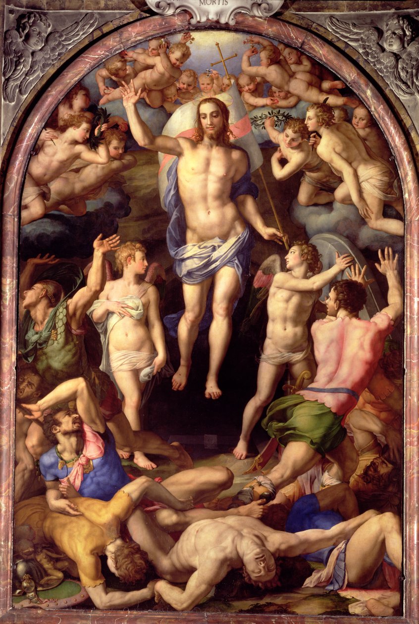 The Resurrection by Agnolo Bronzino